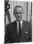 Digitally Restored American History Photo of President Lyndon B. Johnson-null-Mounted Photographic Print