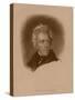 Digitally Restored American History Portrait of President Andrew Jackson-null-Stretched Canvas