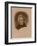 Digitally Restored American History Portrait of President Andrew Jackson-null-Framed Art Print