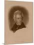 Digitally Restored American History Portrait of President Andrew Jackson-null-Mounted Art Print