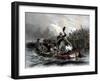 Digitally Restored American History Print of General George Washington-null-Framed Art Print