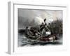 Digitally Restored American History Print of General George Washington-null-Framed Art Print