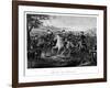 Digitally Restored Civil War Print of General Lee And Other Confederate Generals-Stocktrek Images-Framed Photographic Print