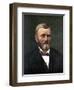 Digitally Restored Color Portrait of President Ulysses S. Grant-null-Framed Art Print