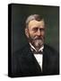 Digitally Restored Color Portrait of President Ulysses S. Grant-null-Stretched Canvas