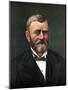 Digitally Restored Color Portrait of President Ulysses S. Grant-null-Mounted Art Print
