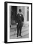 Digitally Restored English History Photo of Winston Churchill-null-Framed Photographic Print