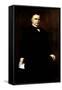 Digitally Restored Presidential Painting of President William Mckinley-null-Framed Stretched Canvas