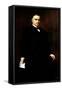 Digitally Restored Presidential Painting of President William Mckinley-null-Framed Stretched Canvas