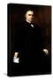 Digitally Restored Presidential Painting of President William Mckinley-null-Stretched Canvas
