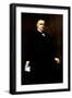 Digitally Restored Presidential Painting of President William Mckinley-null-Framed Art Print