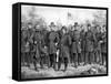 Digitally Restored Print Featuring Famous Union Generals of the Civil War-Stocktrek Images-Framed Stretched Canvas
