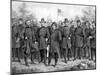 Digitally Restored Print Featuring Famous Union Generals of the Civil War-Stocktrek Images-Mounted Photographic Print