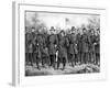 Digitally Restored Print Featuring Famous Union Generals of the Civil War-Stocktrek Images-Framed Photographic Print