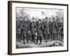 Digitally Restored Print Featuring Famous Union Generals of the Civil War-Stocktrek Images-Framed Photographic Print