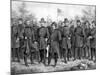 Digitally Restored Print Featuring Famous Union Generals of the Civil War-Stocktrek Images-Mounted Photographic Print