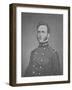 Digitally Restored Print of Thomas Stonewall Jackson as a Young Officer-null-Framed Art Print