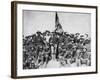 Digitally Restored Vector Artwork of Theodore Roosevelt And the Rough Riders-Stocktrek Images-Framed Photographic Print