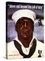 Digitally Restored Vector Image of Doris Dorie Miller, a Cook in the U.S. Navy-Stocktrek Images-Stretched Canvas