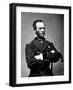 Digitally Restored Vector Portrait of General Sherman-Stocktrek Images-Framed Photographic Print