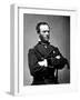 Digitally Restored Vector Portrait of General Sherman-Stocktrek Images-Framed Photographic Print