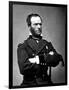 Digitally Restored Vector Portrait of General Sherman-Stocktrek Images-Framed Photographic Print