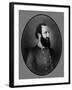 Digitally Restored Vector Portrait of General Stonewall Jackson-Stocktrek Images-Framed Photographic Print