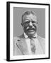 Digitally Restored Vector Portrait of Theodore Roosevelt Smiling-Stocktrek Images-Framed Photographic Print