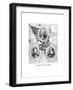 Digitally Restored Vintage American History Print-null-Framed Art Print