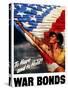 Digitally Restored War Propaganda Poster-Stocktrek Images-Stretched Canvas