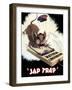 Digitally Restored War Propaganda Poster-Stocktrek Images-Framed Photographic Print