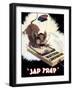 Digitally Restored War Propaganda Poster-Stocktrek Images-Framed Photographic Print