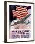 Digitally Restored War Propaganda Poster-Stocktrek Images-Framed Photographic Print