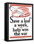 Digitally Restored War Propaganda Poster-Stocktrek Images-Framed Stretched Canvas