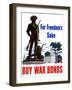 Digitally Restored War Propaganda Poster-Stocktrek Images-Framed Photographic Print