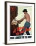 Digitally Restored War Propaganda Poster-Stocktrek Images-Framed Photographic Print