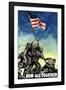 Digitally Restored War Propaganda Poster-Stocktrek Images-Framed Photographic Print