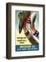 Digitally Restored War Propaganda Poster-Stocktrek Images-Framed Photographic Print