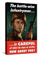 Digitally Restored War Propaganda Poster-Stocktrek Images-Stretched Canvas