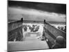 Digitally Restored World War II Photo of American Troops Approaching Omaha Beach-null-Mounted Premium Photographic Print