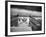 Digitally Restored World War II Photo of American Troops Approaching Omaha Beach-null-Framed Photographic Print