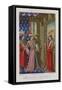 Dignitaries of the Court of Charles VIII-null-Framed Stretched Canvas