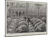 Dignity and Impudence, a Scene at the Evening Prayer in the Mosque of San Sofia, Constantinople-Henri Lanos-Mounted Giclee Print
