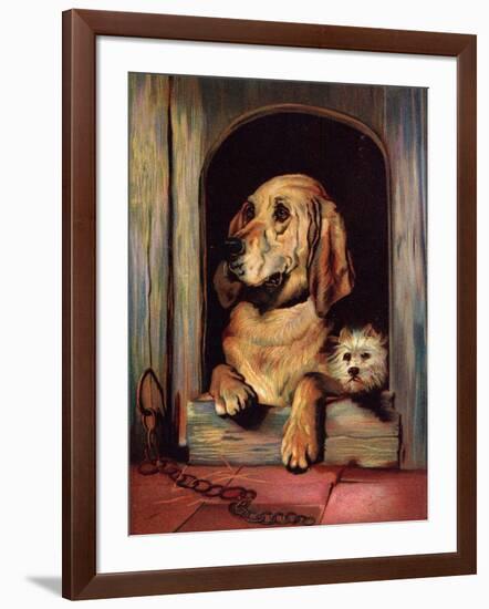 Dignity and Impudence-Edwin Henry Landseer-Framed Giclee Print