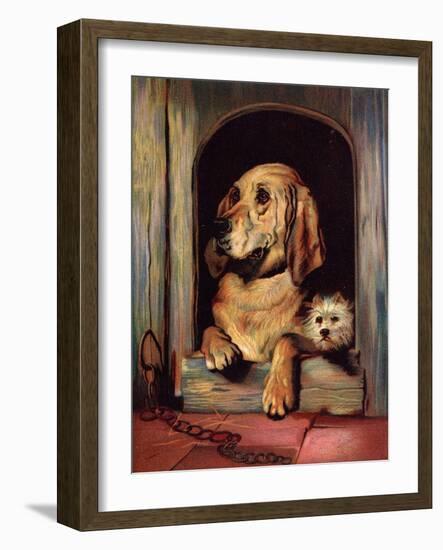 Dignity and Impudence-Edwin Henry Landseer-Framed Giclee Print