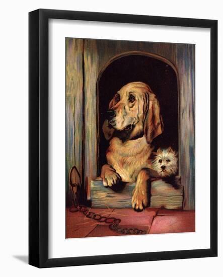 Dignity and Impudence-Edwin Henry Landseer-Framed Giclee Print