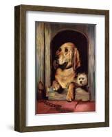 Dignity and Impudence-Edwin Henry Landseer-Framed Giclee Print