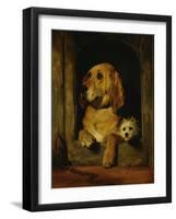 Dignity and Impudence-Edwin Henry Landseer-Framed Giclee Print