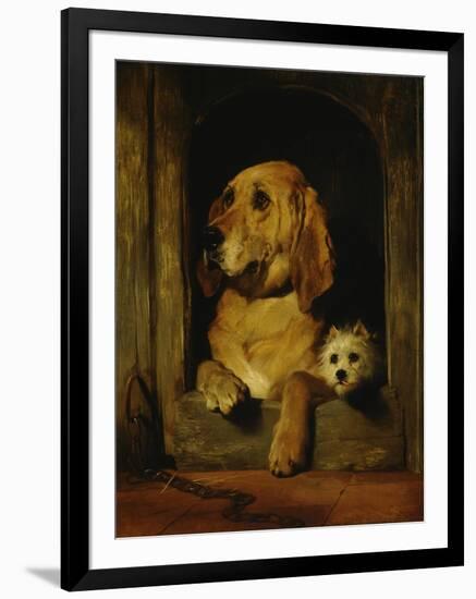 Dignity and Impudence-Edwin Henry Landseer-Framed Giclee Print