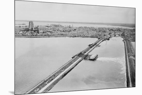 Dike Site for Floods of the Netherlands-null-Mounted Premium Photographic Print